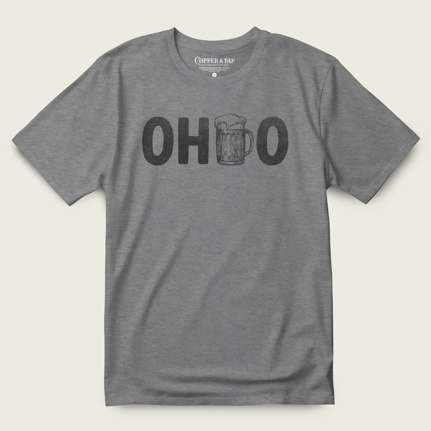 Ohio Beer Shirt Copper Tap ltd