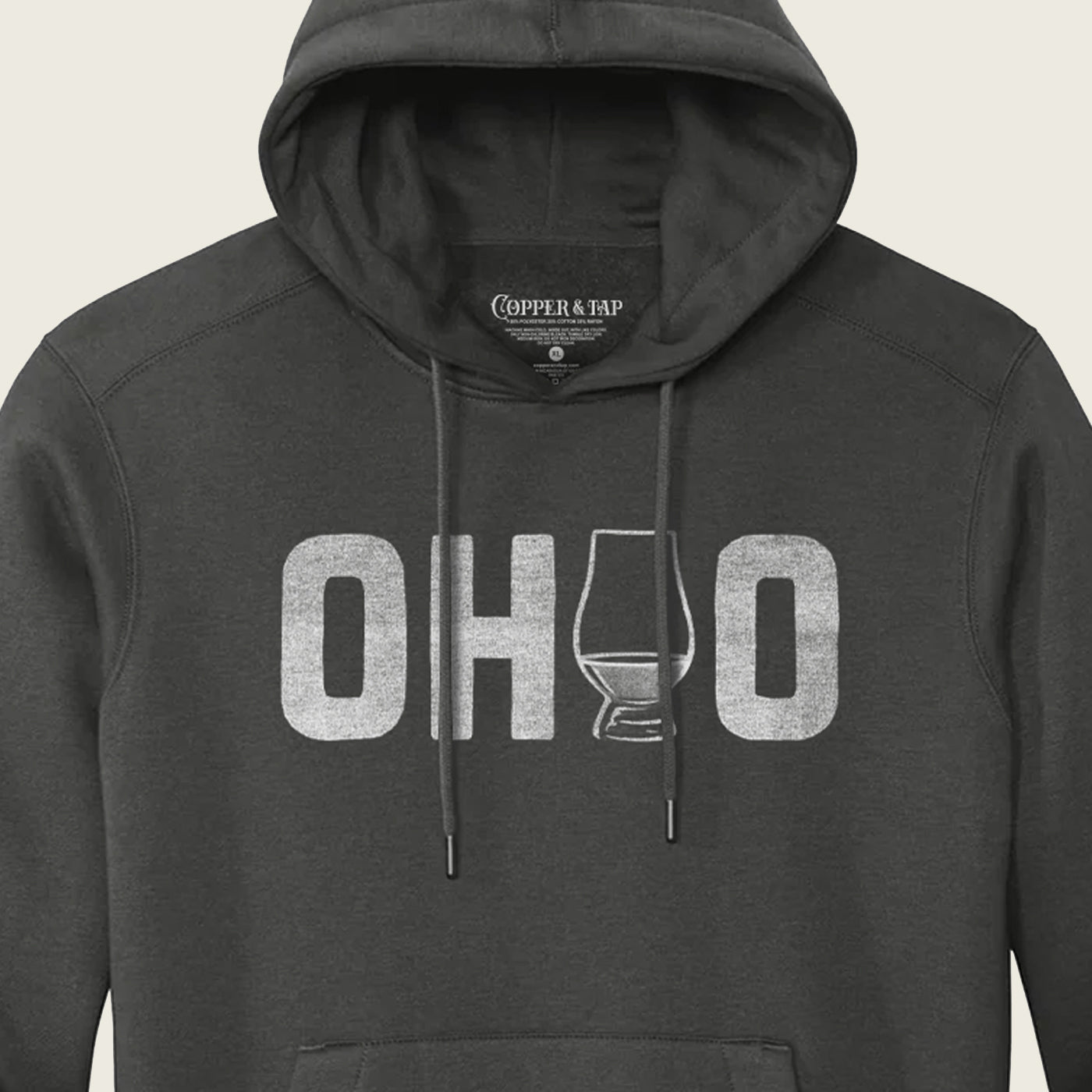 Ohio Whiskey Hoodie - Charcoal