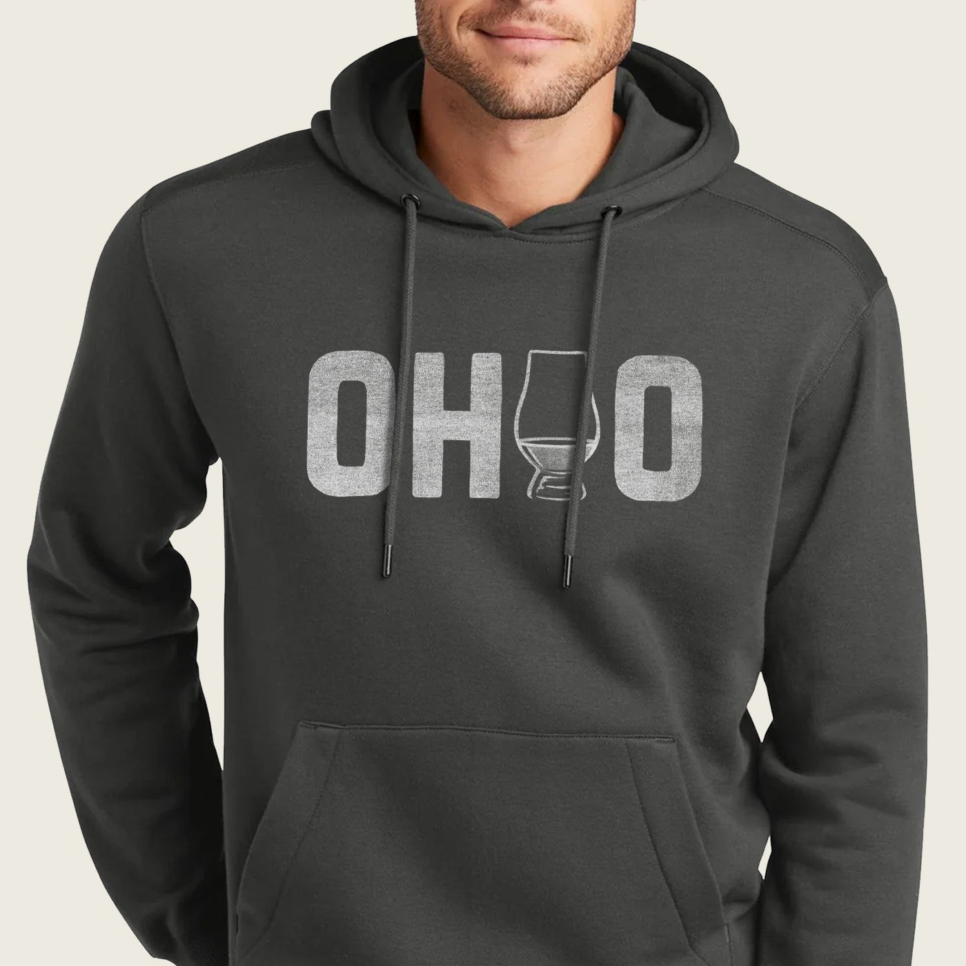 Ohio Whiskey Hoodie - Charcoal