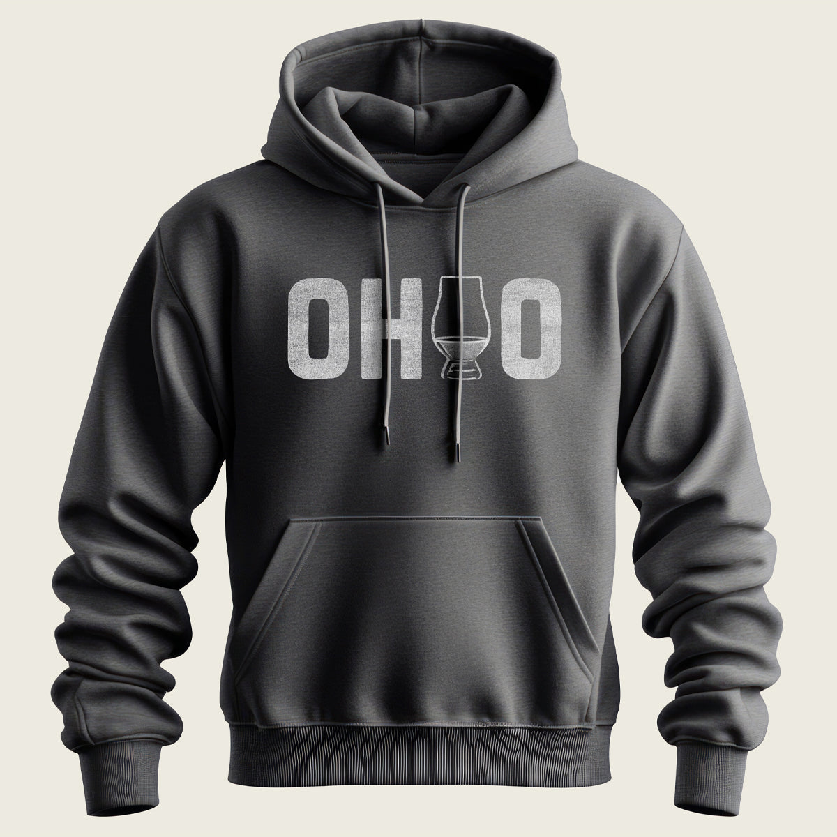 Ohio Whiskey Hoodie - Charcoal