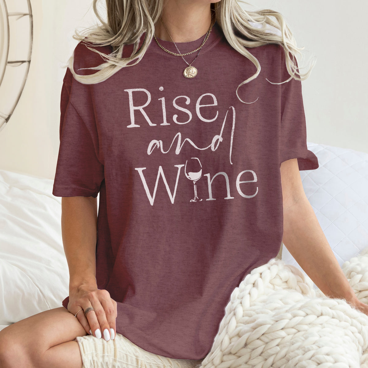 Rise and Wine Tee