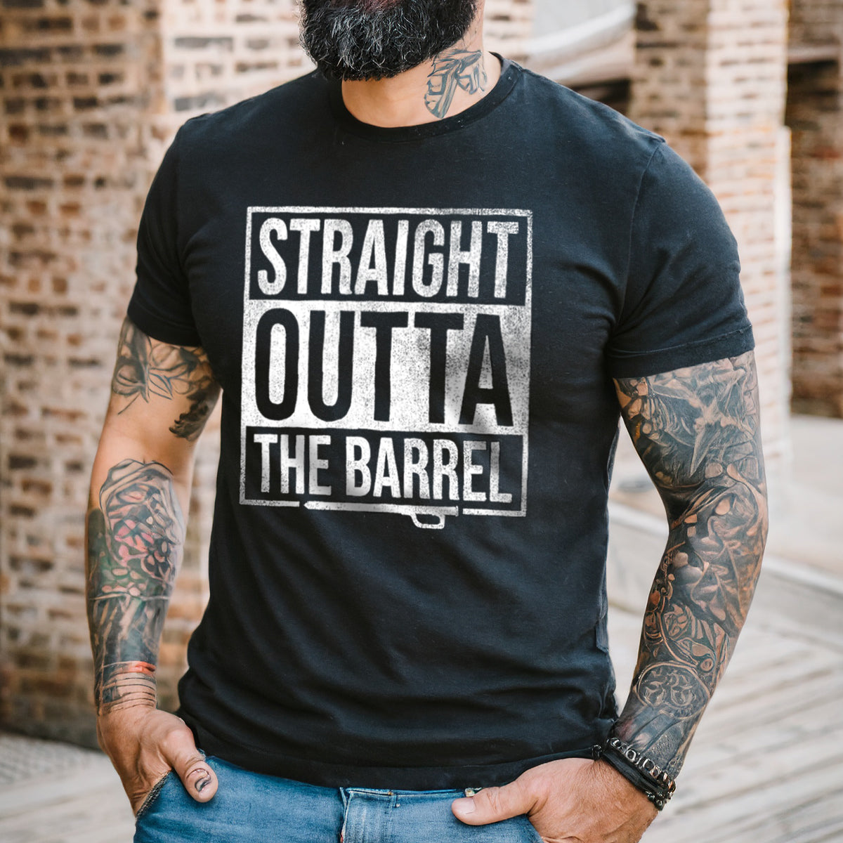 Straight Outta The Barrel Bourbon Shirt