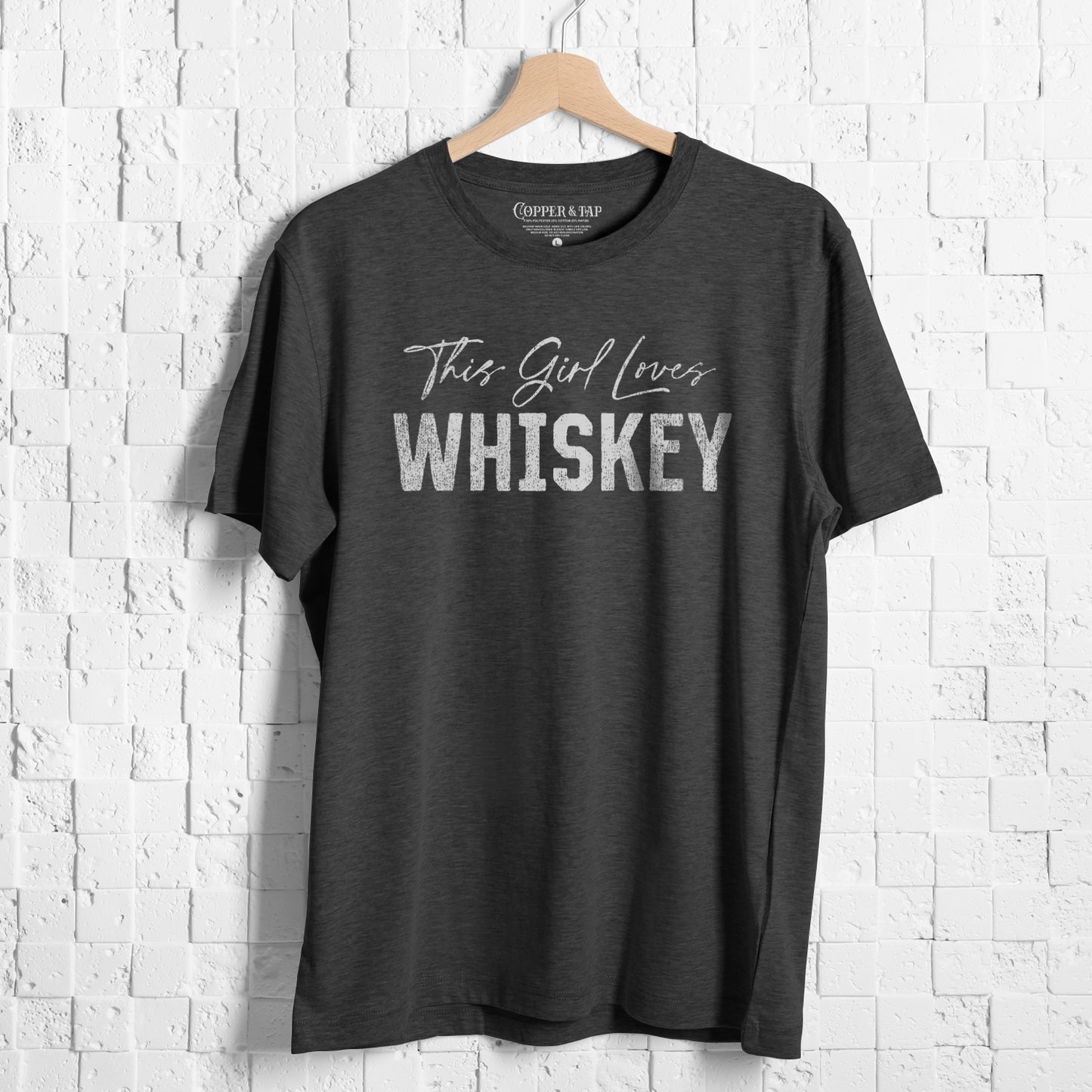 This Girl Loves Whiskey Tee